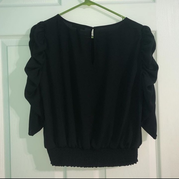 ✅ BLACK EXPRESS MID SLEEVE BLOUSE - Picture 2 of 8